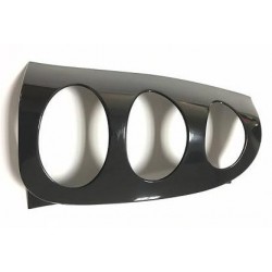 Cornice Fanale posteriore nero lucido guida - sx