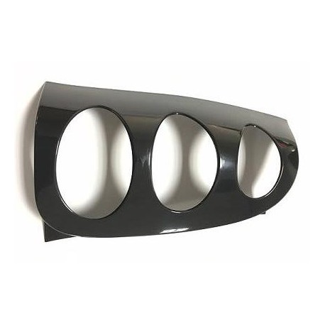 Cornice Fanale posteriore nero lucido guida - sx