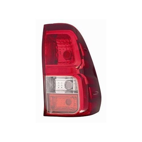 Fanale posteriore bianco - rosso passeggero - dx