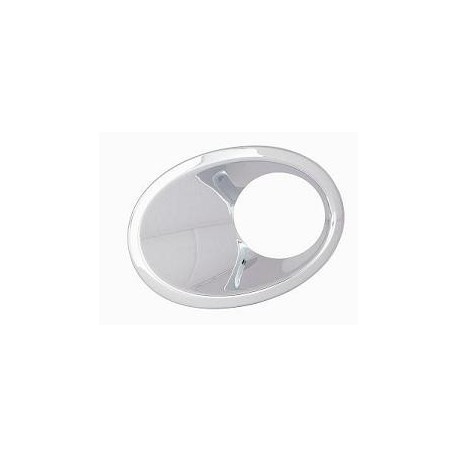Griglia cornice fendinebbia cromata passeggero - dx