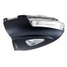 Fanale retrovisore con luce di cortesia guida - sx