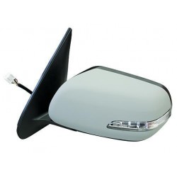 Specchietto retrovisore elettrico termico con freccia verniciabile 7 pin guida - sx