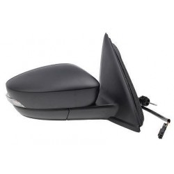 Specchietto retrovisore meccanico con freccia integrata nero passeggero - dx