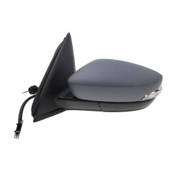 Specchietto retrovisore meccanico con freccia integrata verniciabile guida - sx