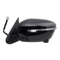 Specchietto retrovisore elettrico termico con freccia blind spot verniciabile 11 pin guida - sx