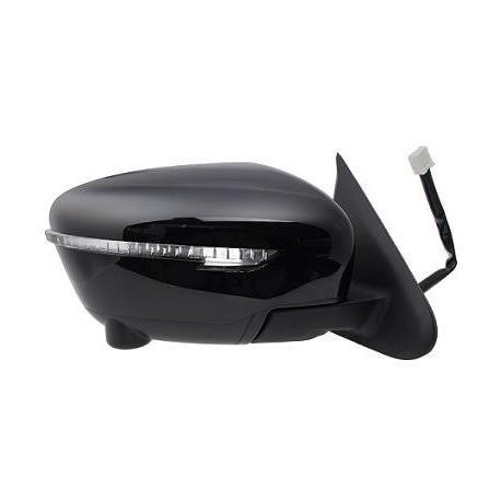 Specchietto retrovisore elettrico termico ribaltabile con freccia blind spot verniciabile 15 pin passeggero - dx