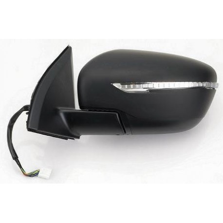 Specchietto retrovisore elettrico termico con freccia verniciabile 7 pin guida - sx