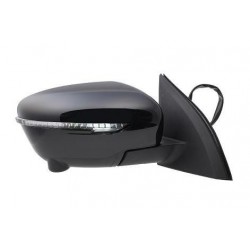 Specchietto retrovisore elettrico termico ribaltabile con freccia blind spot verniciabile 13 pin passeggero - dx