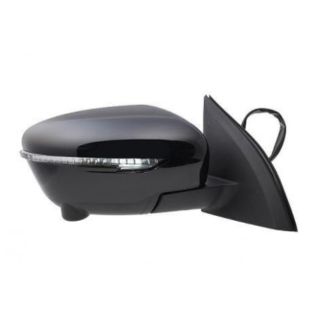 Specchietto retrovisore elettrico termico ribaltabile con freccia blind spot verniciabile 13 pin passeggero - dx
