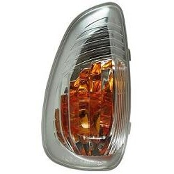Fanale retrovisore arancio 16W guida - sx