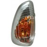 Fanale retrovisore arancio 16W guida - sx