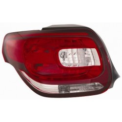 Gruppo ottico posteriore bianco - rosso guida - sx