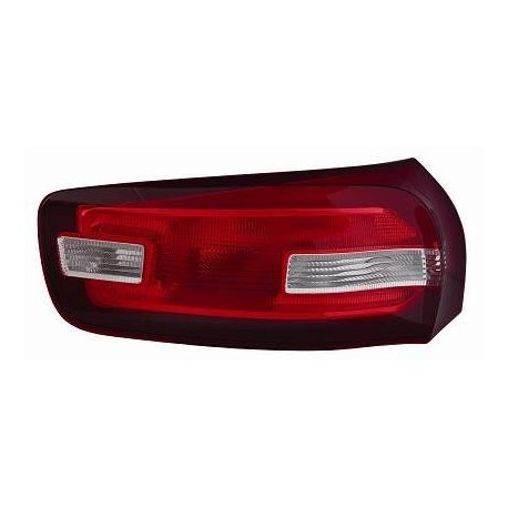 Gruppo ottico posteriore bianco - rosso guida - sx