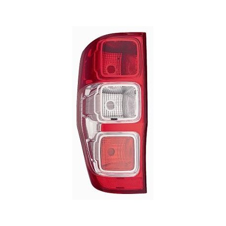 Gruppo ottico posteriore bianco - rosso guida - sx