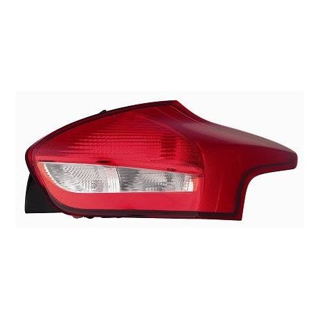 Gruppo ottico posteriore bianco - rosso guida - sx