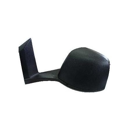 Specchietto retrovisore manuale nero guida - sx