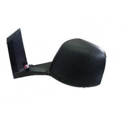 Specchietto retrovisore elettrico termico nero 5 pin guida - sx