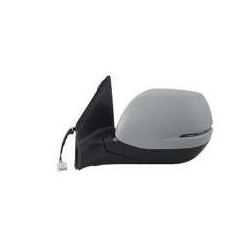 Specchietto retrovisore elettrico ribaltabile con freccia verniciabile 7 pin guida - sx