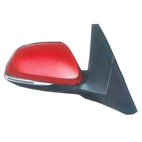 Specchietto retrovisore meccanico con freccia verniciabile guida - sx