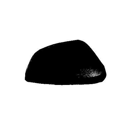 Calotta specchietto retrovisore nera passeggero - dx