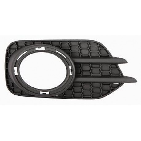 Griglia cornice fendinebbia bordo nero versione Sport passeggero - dx