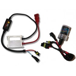 Kit Xenon H4-3 telescopica per moto 8000K con centralina SL per moto