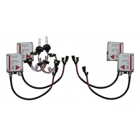 Kit Xenon H4-4 biluce 24 V 6000K a 4 centraline