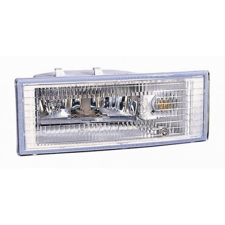 Griglia cornice fendinebbia lato guida - sx