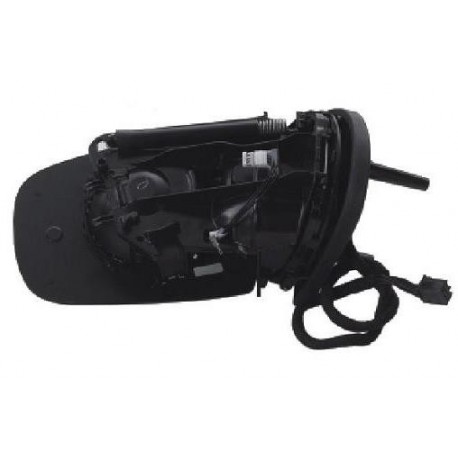 Corpo specchietto elettrico termico asferico con freccia con luce di cortesia dx