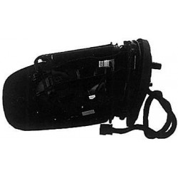 Corpo specchietto elettrico termico asferico con freccia con luce di cortesia dx