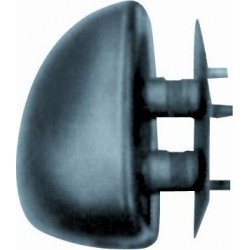 Retrovisore manuale braccio corto nero versione dal 1999 in poi dx