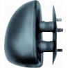 Retrovisore manuale braccio corto nero versione dal 1999 in poi dx