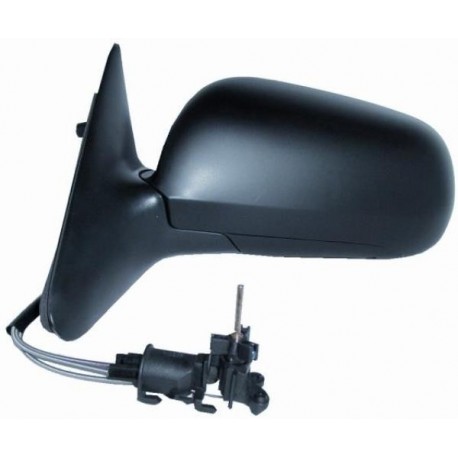Retrovisore meccanico grande asferico nero sx