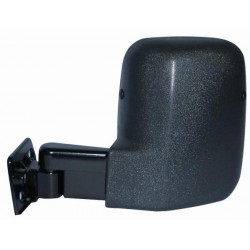 Retrovisore manuale braccio corto nero sx