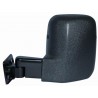 Retrovisore manuale braccio corto nero sx