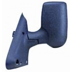 Retrovisore manuale braccio corto nero sx