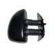 Retrovisore manuale braccio lungo nero versione dal 1999 in poi dx