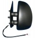 Retrovisore elettrico termico braccio corto nero versione dal 1999 in poi sx