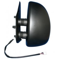 Retrovisore elettrico termico braccio corto nero versione dal 1999 in poi sx