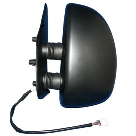 Retrovisore elettrico termico braccio corto nero versione dal 1999 in poi sx