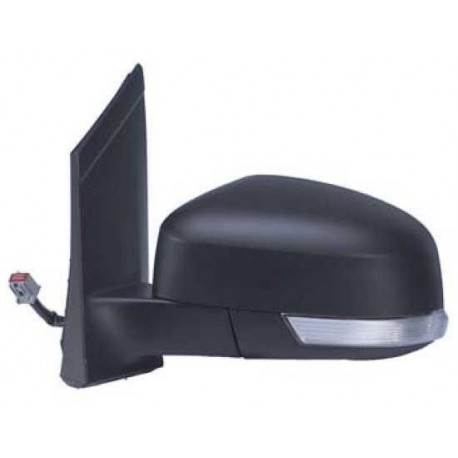 Retrovisore elettrico termico asferico con freccia e luce di cortesia verniciabile dx