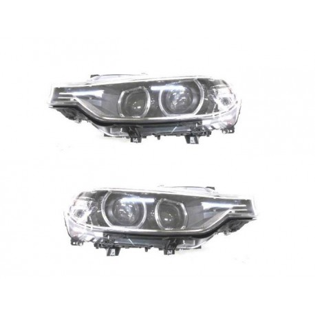 Kit proiettore H7-H7 con lenticolare a led dx + sx