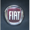 Fregio posteriore con 2 perni Fiat logo rosso diametro 85 mm