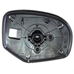 Piastra specchietto con vetro guida sx