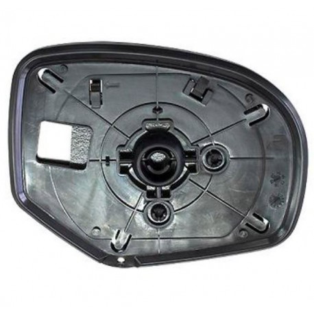 Piastra specchietto con vetro guida sx