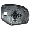 Piastra specchietto con vetro guida sx