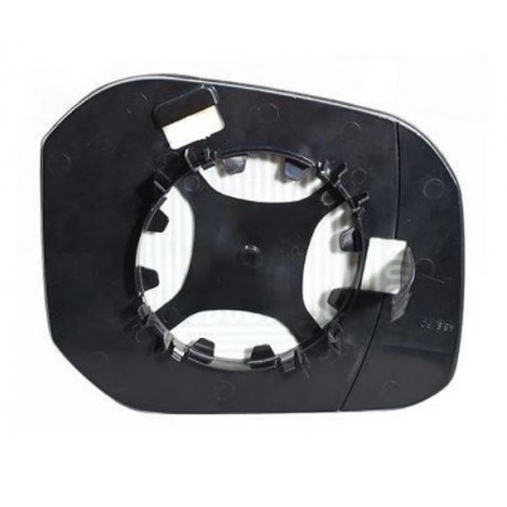 Piastra specchietto con vetro guida sx