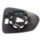 Piastra specchietto con vetro guida sx