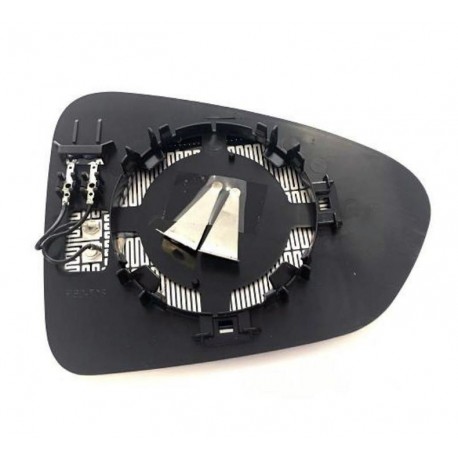 Piastra specchietto termica con vetro guida sx