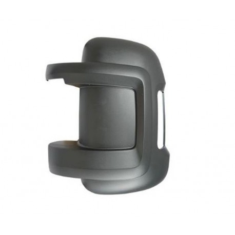 Calotta specchietto retrovisore nera guida - sx